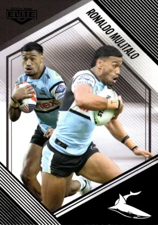 2025 NRL Elite Black Diamond Mojo - MB034 Ronaldo Mulitalo Cronulla Sharks