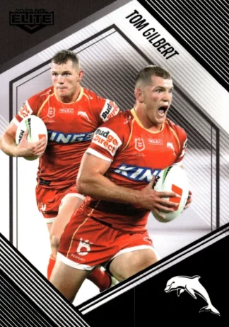 2025 NRL Elite Black Diamond Mojo - MB039 Tom Gilbert Dolphins