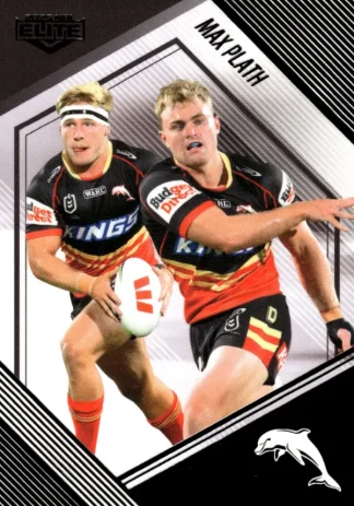2025 NRL Elite Black Diamond Mojo - MB043 Max Plath Dolphins