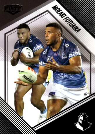 2025 NRL Elite Black Diamond Mojo - MB053 Moeaki Fotuaika Gold Coast Titans