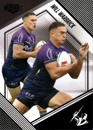 2025 NRL Elite Black Diamond Mojo - MB072 Will Warbrick Melbourne Storm
