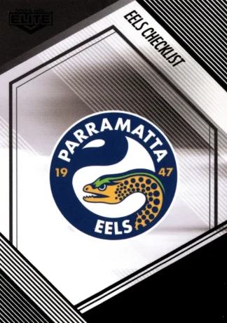 2025 NRL Elite Black Diamond Mojo - MB091 Checklist Parramatta Eels