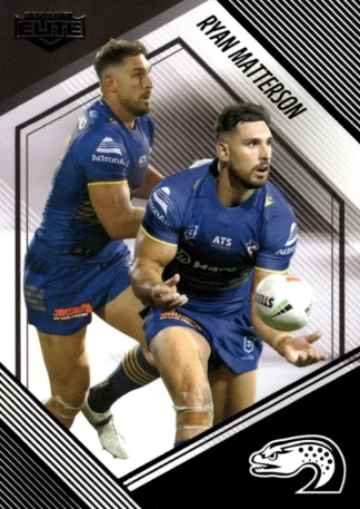 2025 NRL Elite Black Diamond Mojo - MB096 Ryan Matterson Parramatta Eels