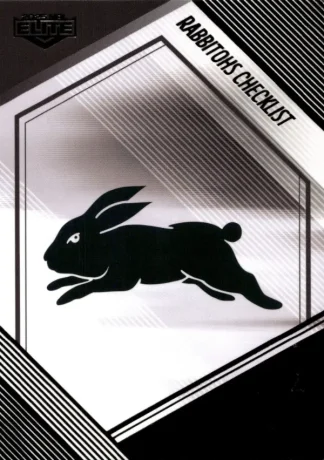 2025 NRL Elite Black Diamond Mojo - MB109 Checklist South Sydney Rabbitohs