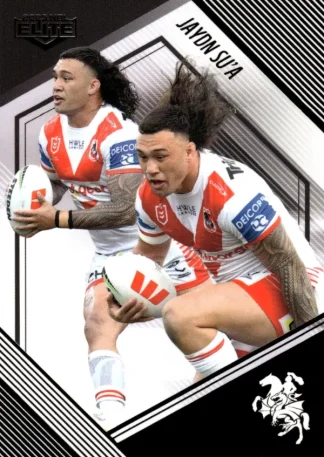 2025 NRL Elite Black Diamond Mojo - MB125 Jaydn Su'a St George Illawarra Dragons
