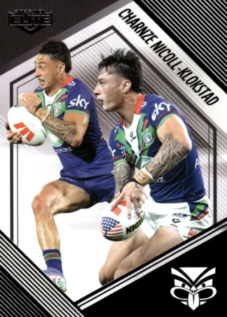 2025 NRL Elite Black Diamond Mojo - MB142 Charnze Nicoll-Klokstad Warriors