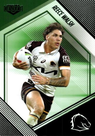 2025 NRL Elite Emerald Mojo - ME009 Reece Walsh Brisbane Broncos