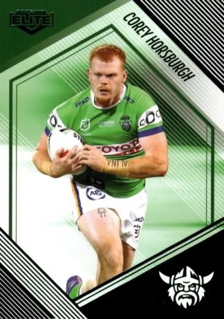 2025 NRL Elite Emerald Mojo - ME012 Corey Horsburgh Canberra Raiders