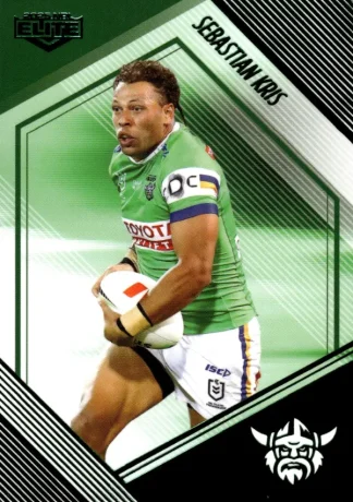 2025 NRL Elite Emerald Mojo - ME013 Sebastian Kris Canberra Raiders