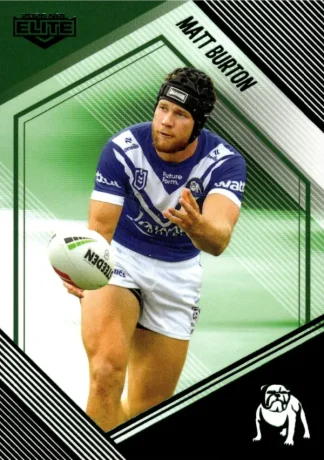 2025 NRL Elite Emerald Mojo - ME020 Matt Burton Canterbury Bulldogs