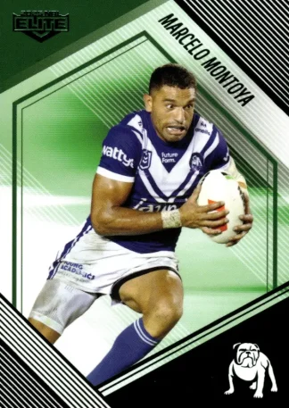 2025 NRL Elite Emerald Mojo - ME024 Marcelo Montoya Canterbury Bulldogs