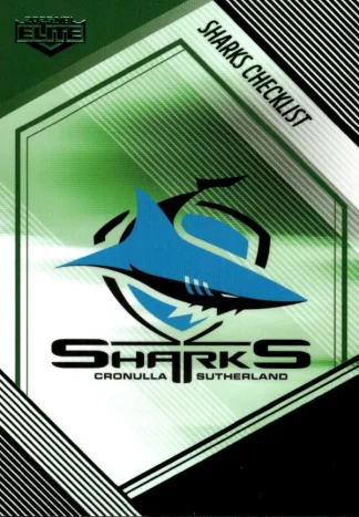 2025 NRL Elite Emerald Mojo - ME028 Checklist Cronulla Sharks