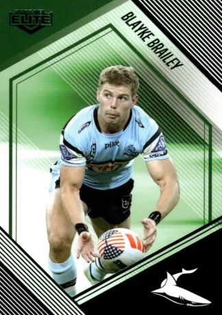 2025 NRL Elite Emerald Mojo - ME029 Blayke Brailey Cronulla Sharks