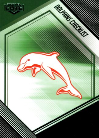 2025 NRL Elite Emerald Mojo - ME037 Checklist Dolphins