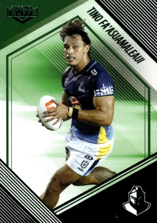 2025 NRL Elite Emerald Mojo - ME050 Tino Fa'asuamaleaui Gold Coast Titans