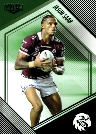 2025 NRL Elite Emerald Mojo - ME061 Jason Saab Manly Sea Eagles