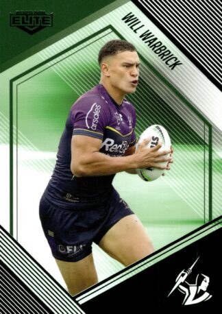 2025 NRL Elite Emerald Mojo - ME072 Will Warbrick Melbourne Storm