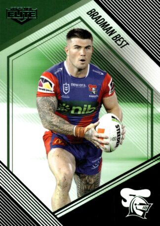 2025 NRL Elite Emerald Mojo - ME074 Bradman Best Newcastle Knights