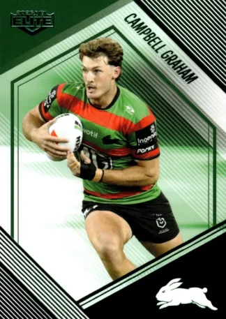 2025 NRL Elite Emerald Mojo - ME111 Campbell Graham South Sydney Rabbitohs