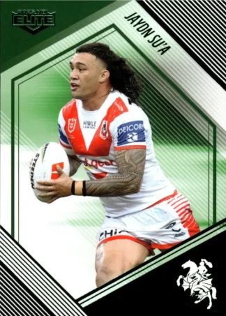 2025 NRL Elite Emerald Mojo - ME125 Jaydn Su'a St George Illawarra Dragons