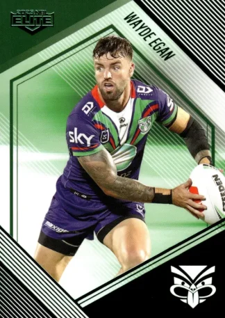 2025 NRL Elite Emerald Mojo - ME138 Wayde Egan Warriors