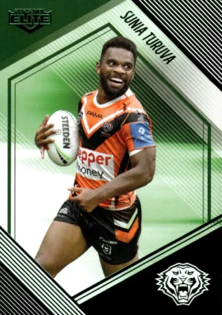2025 NRL Elite Emerald Mojo - ME153 Sunia Turuva Wests Tigers