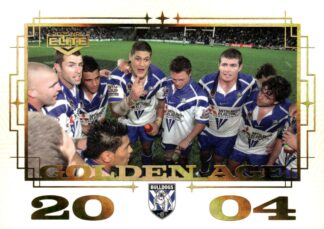 2025 NRL Elite Golden Age - GA03 Canterbury Bulldogs - 2004