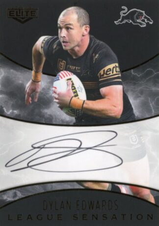 2025 NRL Elite Team League Sensations Signature - LST12 Dylan Edwards Penrith Panthers