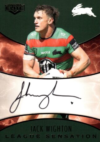 2025 NRL Elite Team League Sensations Signature - LST13 Jack Wighton South Sydney Rabbitohs
