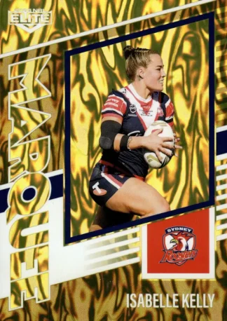 2025 NRL Elite Marquee Gold - MG39 Isabelle Kelly Sydney Roosters