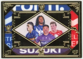 2025 NRL Elite Master Set #4 - Futera 1 Of 1 Replica MS01 Weekes, Tupouniua, Bostock, Utoikamanu,