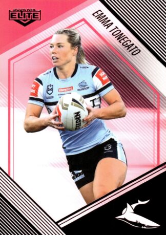 2025 NRL Elite NRLW Pink Diamond Mojo - PD18 Emma Tonegato Cronulla Sharks