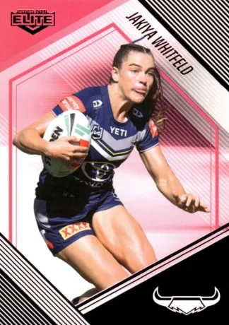 2025 NRL Elite NRLW Pink Diamond Mojo - PD36 Jakiya Whitfeld North QLD Cowboys