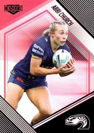 2025 NRL Elite NRLW Pink Diamond Mojo - PD39 Abbi Church Parramatta Eels