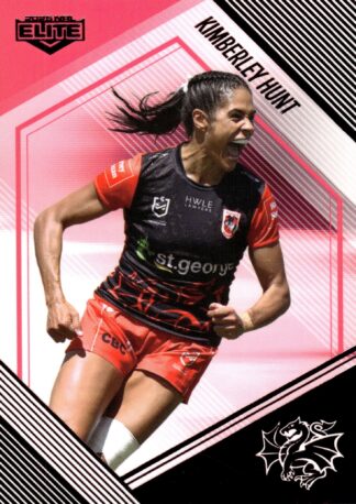 2025 NRL Elite NRLW Pink Diamond Mojo - PD44 Kimberley Hunt St George Dragons