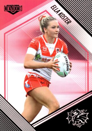 2025 NRL Elite NRLW Pink Diamond Mojo - PD45 Ella Koster St George Dragons