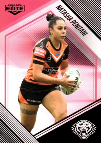 2025 NRL Elite NRLW Pink Diamond Mojo - PD58 Natasha Penitani Wests Tigers