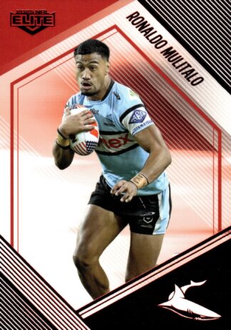 2025 NRL Elite Ruby Mojo - MR034 Ronaldo Mulitalo Cronulla Sharks
