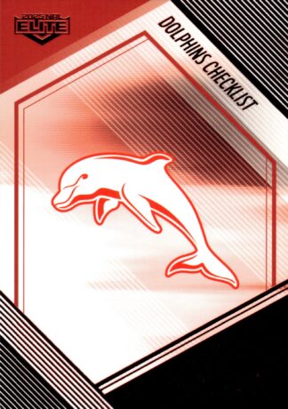 2025 NRL Elite Ruby Mojo - MR037 Checklist Dolphins