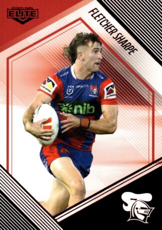 2025 NRL Elite Ruby Mojo - MR080 Fletcher Sharpe Newcastle Knights