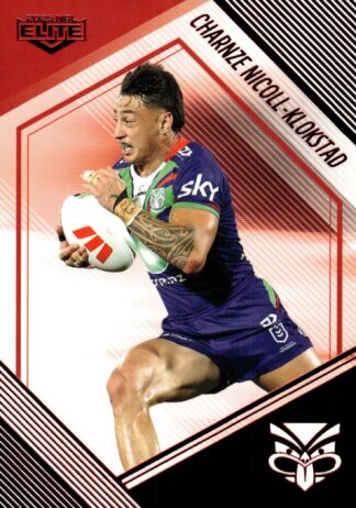 2025 NRL Elite Ruby Mojo - MR142 Charnze Nicoll-Klokstad Warriors