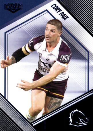 2025 NRL Elite Sapphire Mojo - MS007 Cory Paix Brisbane Broncos