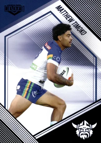 2025 NRL Elite Sapphire Mojo - MS018 Matthew Timoko Canberra Raiders