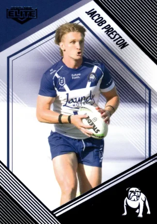 2025 NRL Elite Sapphire Mojo - MS025 Jacob Preston Canterbury Bulldogs