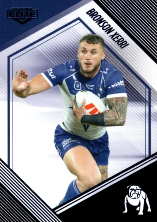 2025 NRL Elite Sapphire Mojo - MS027 Bronson Xerri Canterbury Bulldogs