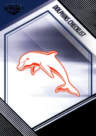 2025 NRL Elite Sapphire Mojo - MS037 Checklist Dolphins