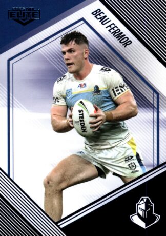 2025 NRL Elite Sapphire Mojo - MS051 Beau Fermor Gold Coast Titans