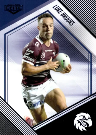 2025 NRL Elite Sapphire Mojo - MS056 Luke Brooks Manly Sea Eagles