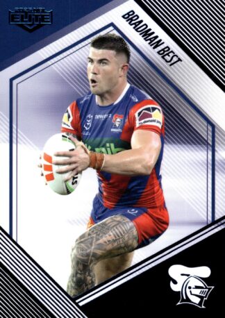 2025 NRL Elite Sapphire Mojo - MS074 Bradman Best Newcastle Knights