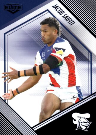2025 NRL Elite Sapphire Mojo - MS078 Jacob Saifiti Newcastle Knights